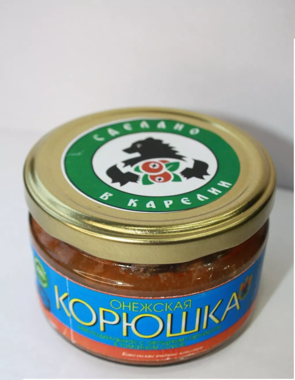 фотография продукта Корюшка онежская с овощным гарниром. крк