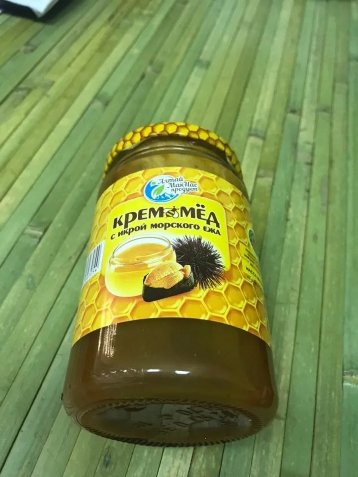 икра морского ежа крем -мед в Мурманске