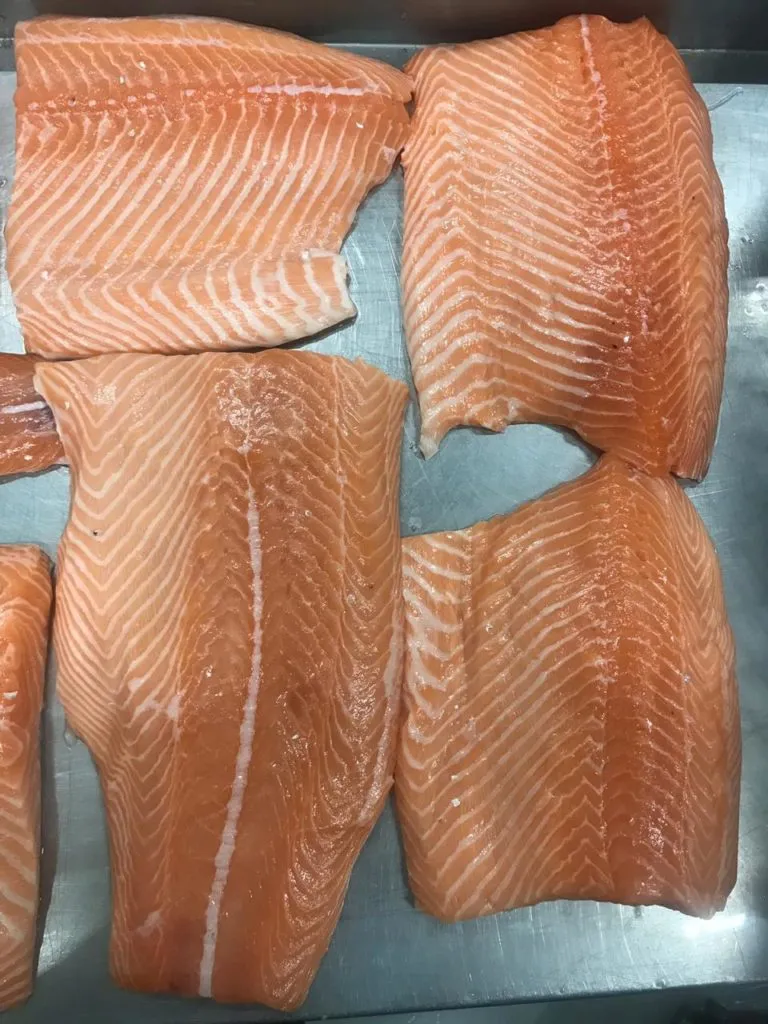 фотография продукта Куски Филе лосося атлантического