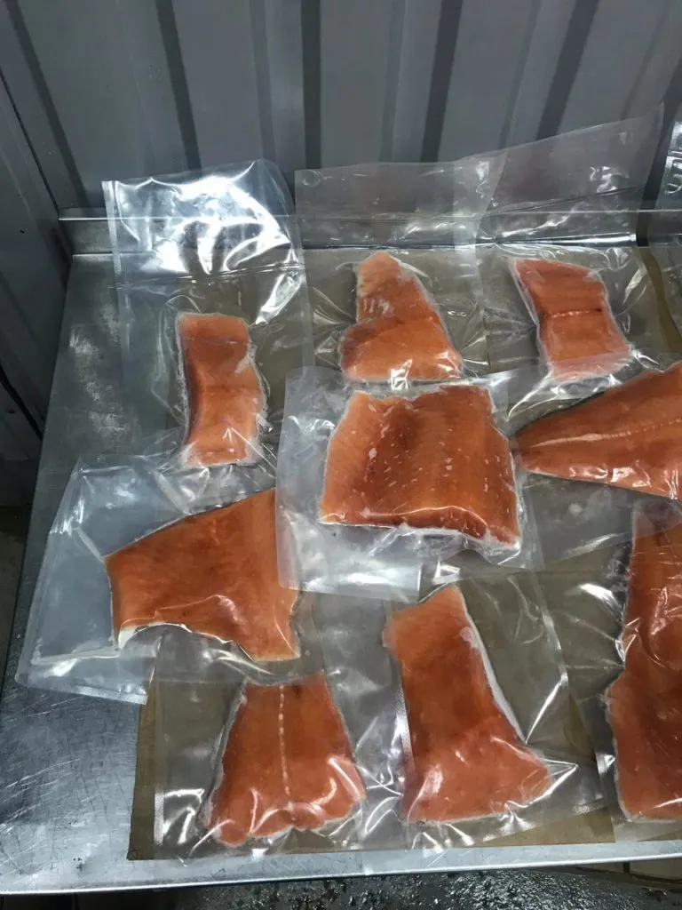 фотография продукта Куски Филе лосося атлант отборные замор.