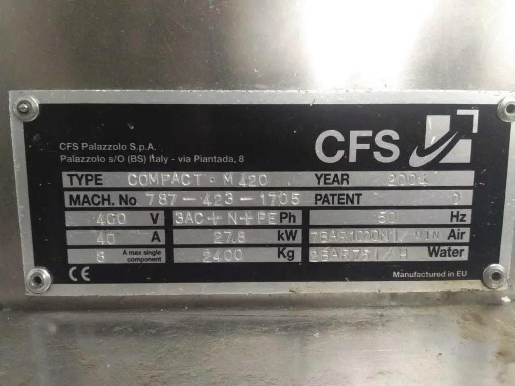 термоформер CFS Compact M420 б/у в Нижнем Новгороде