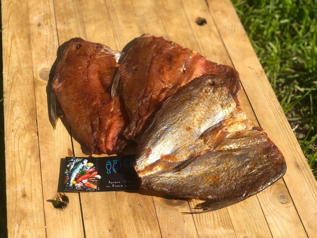 фотография продукта Вяленая бабочка леща из азовской рыбки