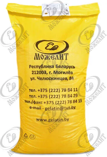 желатин пищевой от производителя Халяль в Республике Беларусь 2