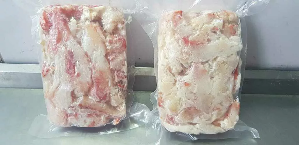 фотография продукта Салатное мясо краба (крупнокусковое)