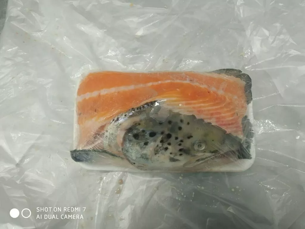 фотография продукта Суповой набор из лососевых рыб-75р