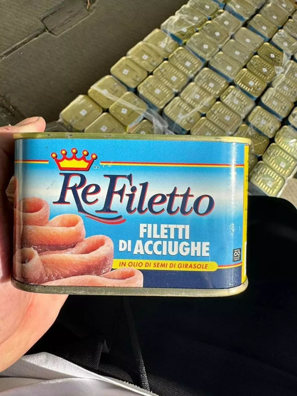 фотография продукта Филе анчоусов re filetto