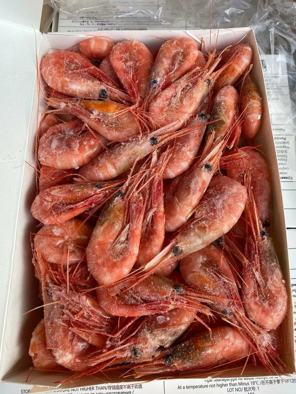 Фотография продукта Северная креветка размер 70/90 промфлот