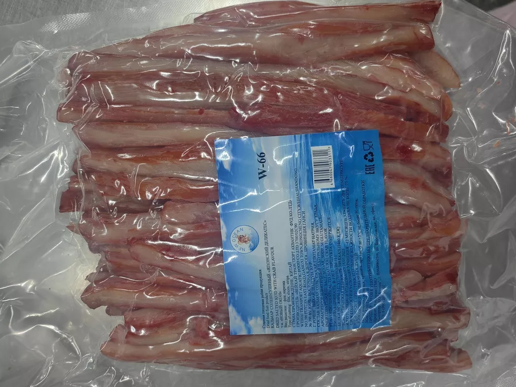 полоски кальмара солено сушеные. в Владивостоке и Приморском крае 2