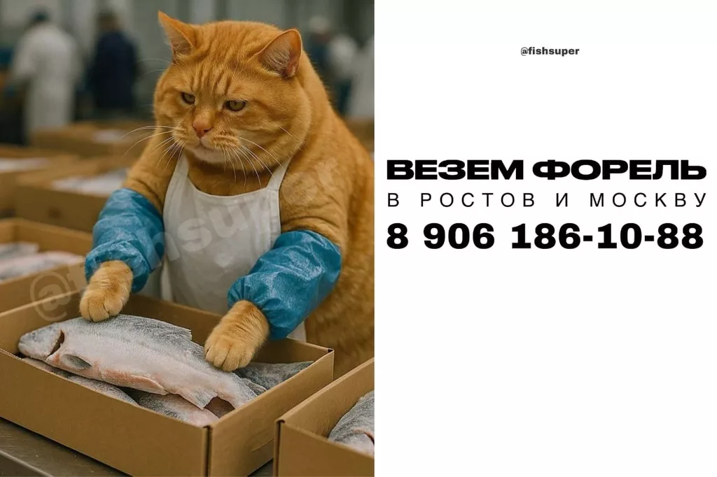 форель охлажденная псг едет в рнд и мск в Москве