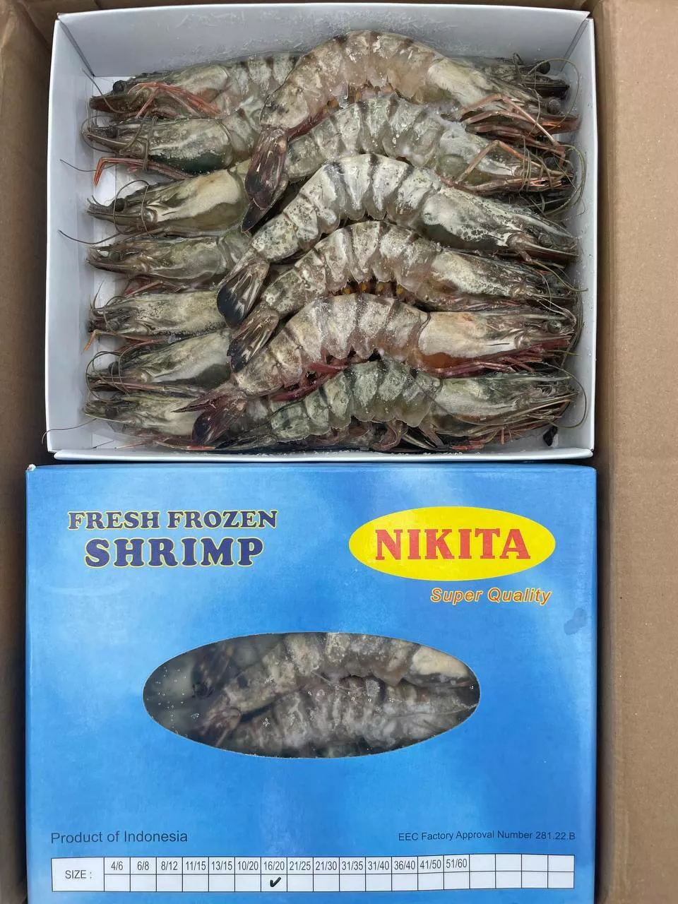 креветка черная тигровая нр в Москве 3