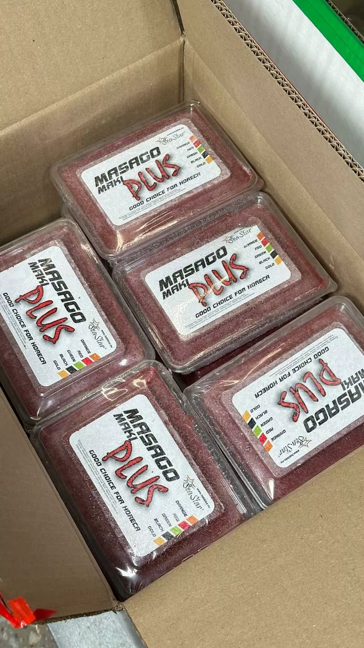 Фотография продукта Икра масаго маки плюс (красная)