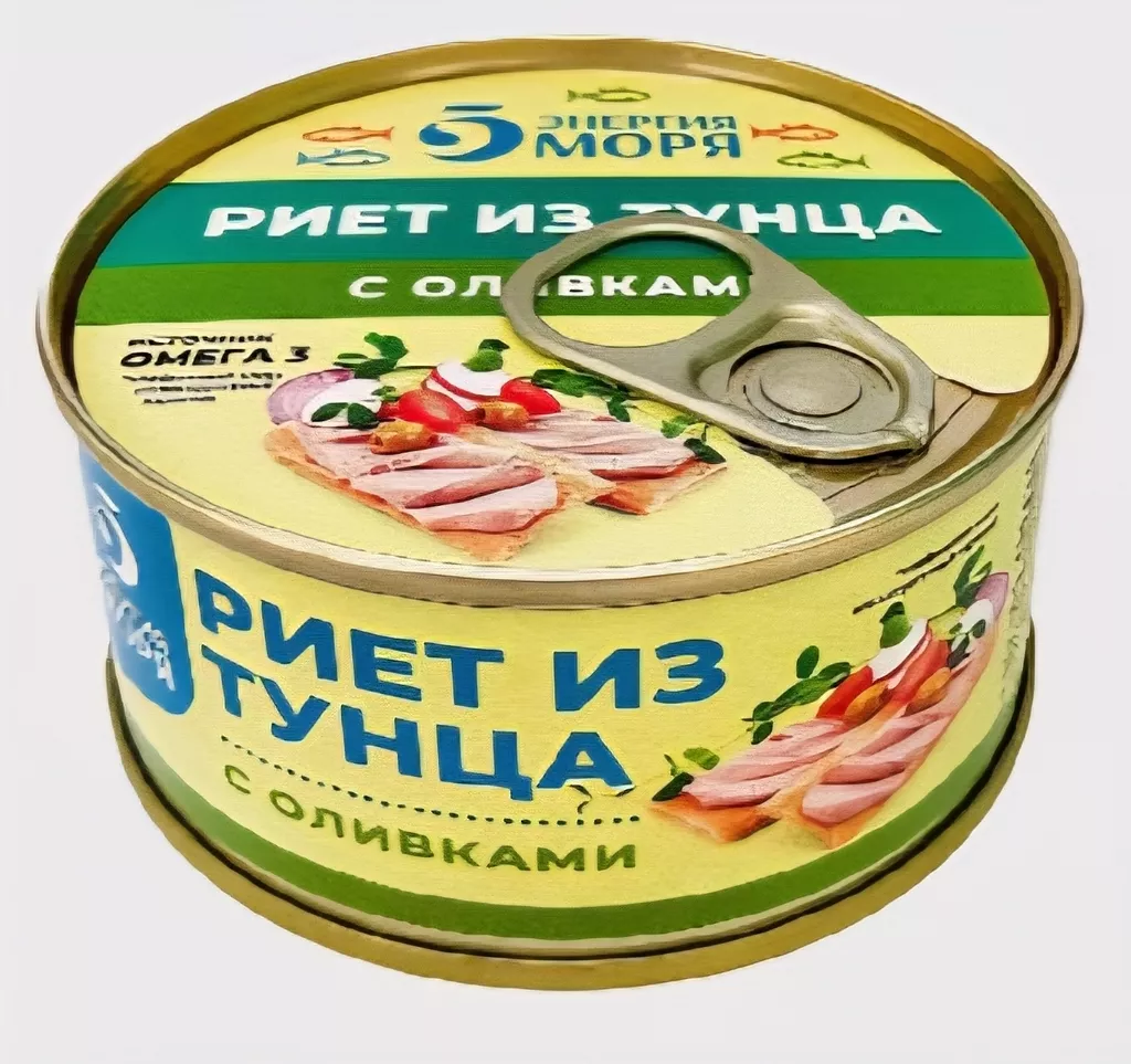 фотография продукта Риеты из тунца с оливками/лососем