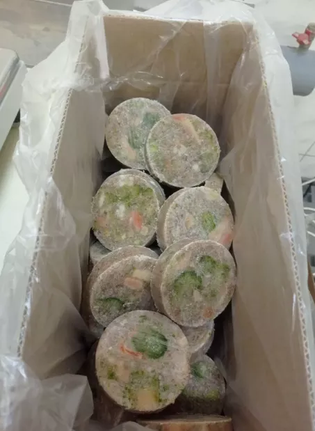 Фотография продукта Медальоны из тунца с овощами