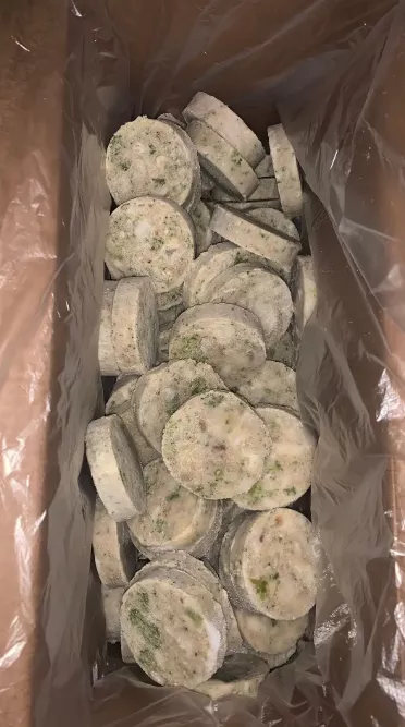 Фотография продукта Медальоны из минтая с овощами