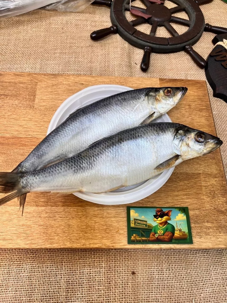 Фотография продукта Сельдь атлантическая слабосоленая