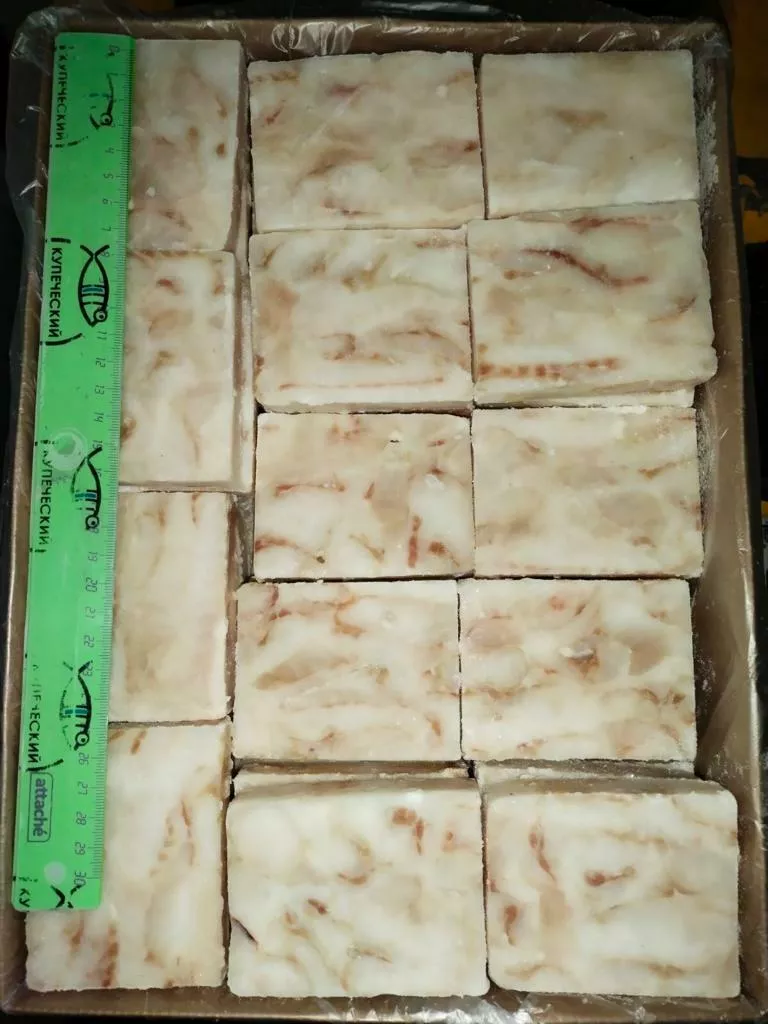 Фотография продукта Филе тресковых пород, порц(кубики) ГОСТ 