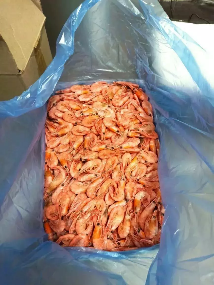 Фотография продукта В наличии креветка северная 150
