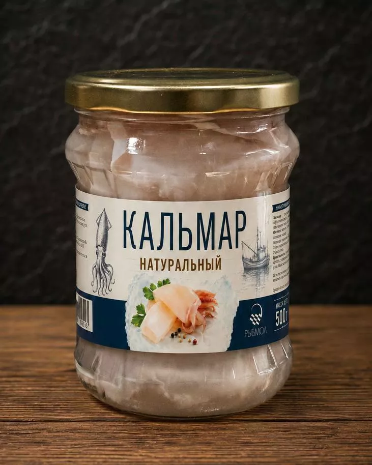 Фотография продукта Кальмар в собственном соку