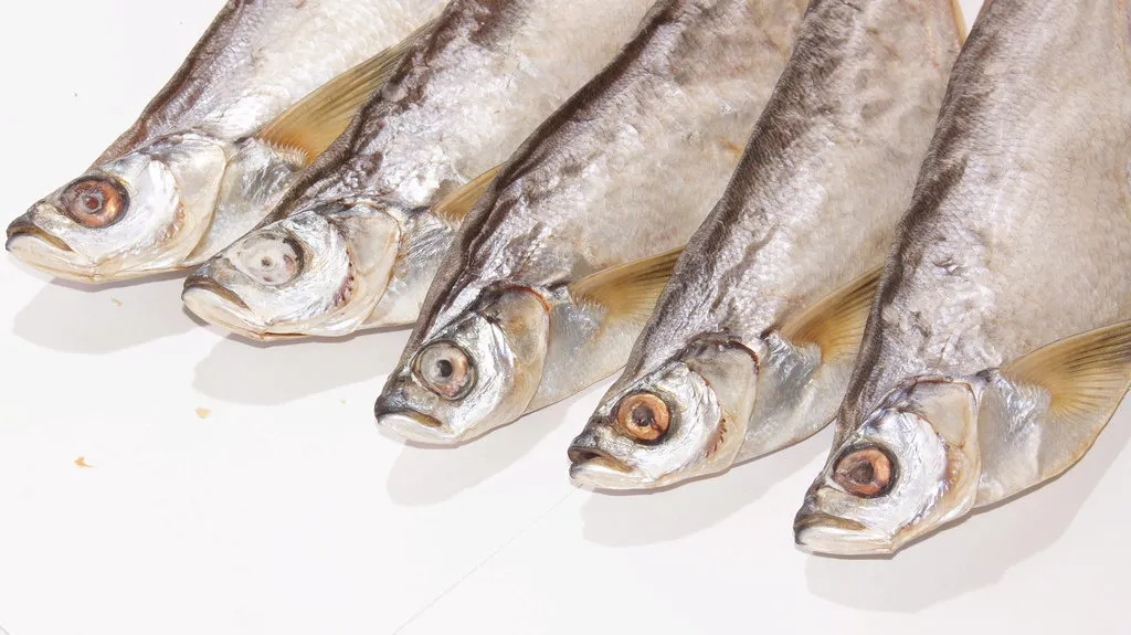 фотография продукта Вяленая, солено-сушеная рыба