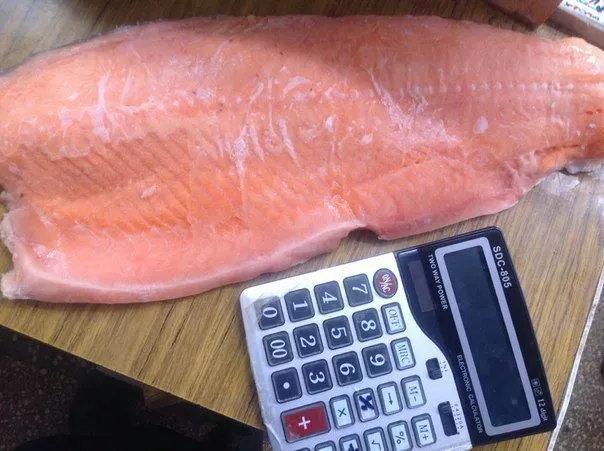 фотография продукта Филе лосося атлантического свежемор.